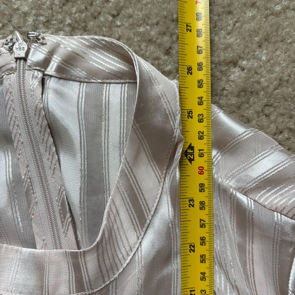 Alfani T-Shirt Womens Small Beige Long Sleeve WITH TANK TOP Sz S - Picture 7 of 8
